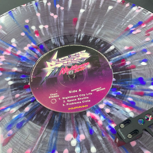Basement Records — splatter vinyl pressing